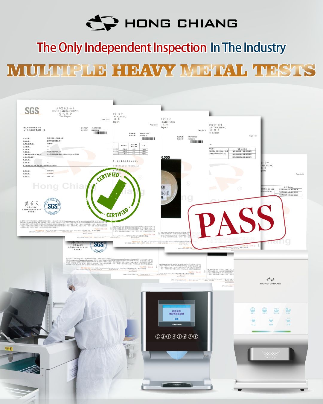 SGS Supera l'ispezione